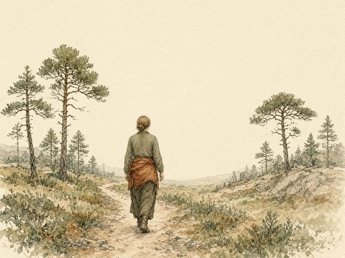 Ryggen är stel. Promenaden är lindringen, inte sängen.